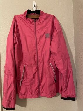 Women’s Pink Lightweight Zip Jacket